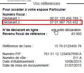 Page d'historique de connexion FranceConnect